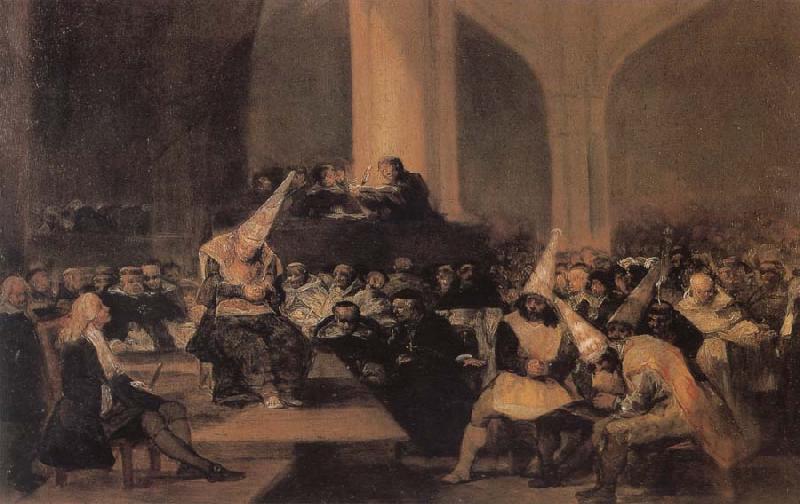 Francisco Goya Inquisition Sweden oil painting art
